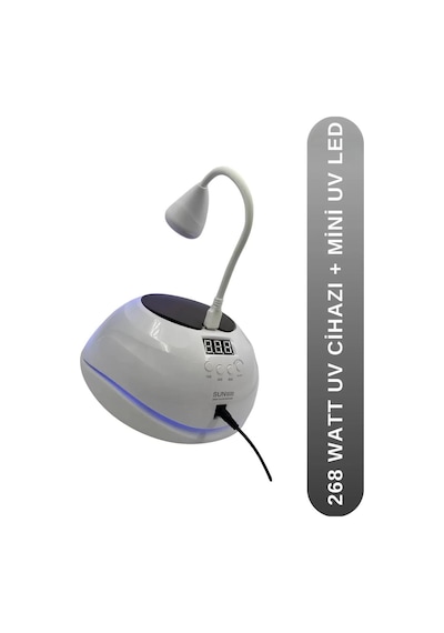 1+1 57 Led 268 Watt Uv Cihazı+mini Uv Led