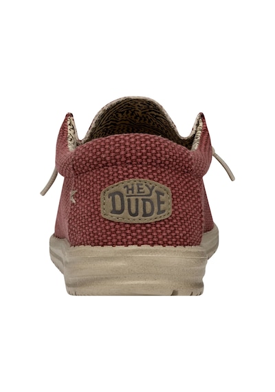 Crocs Hey Dude Wally Braided Erkek Ayakkabı Kırmızı