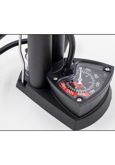 Raptor - M34b-01 Dikey Bisiklet-motosiklet Ayak Pompası Analog Göstergeli