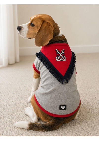 Alphadog Sailor Küçük Irk Köpek T-shirtü