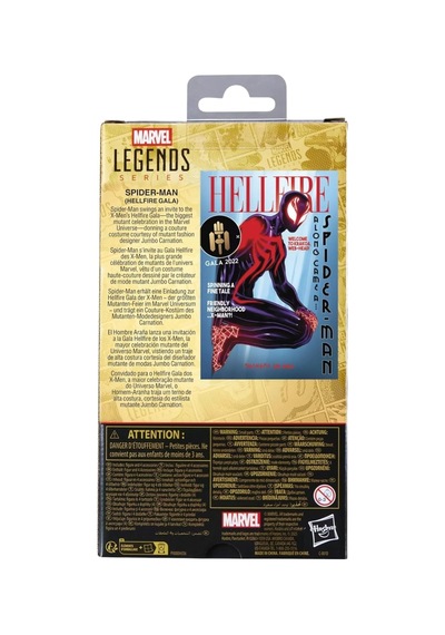Hasbro Legends Series Spider-man Hellfire Gala Aksiyon Figürü, X-men Comics