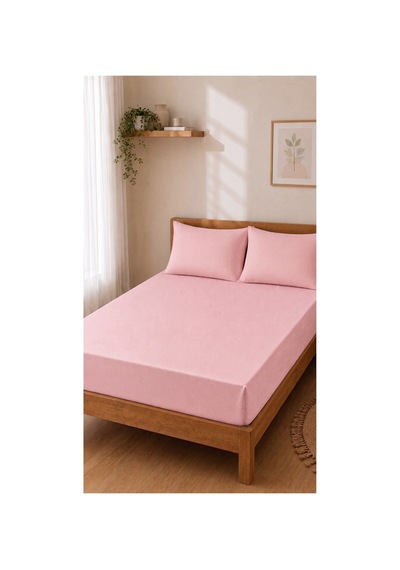 Çift Kişilik Lastikli Çarşaf Takımı 1 Lastikli Çarşaf 160 X 200 2 Yastık Kılıfı 50 X 70 Pembe - 717411501 Pembe Çift Kişilik Lastikli Çarşaf Takımı 1 Lastikli Çarşaf 160 X 200 2 Yastık Kılıfı 50 X 70 Pembe - 717411501 Pembe