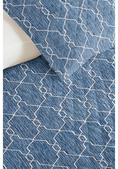 Mavi Geometrik Modern Tek Kişilik Pike Takımı - Beyaz Çizgili İskandinav 160x220 Cm Yatak Örtüsü Melez Adaçayı Dinginliği Mavi Geometrik Modern Tek Kişilik Pike Takımı - Beyaz Çizgili İskandinav 160x220 Cm Yatak Örtüsü Melez Adaçayı Dinginliği