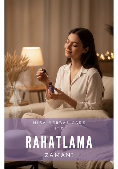 Hiza Herbal Care Doğal Relax Aromaterapi Uçucu Yağ Karışımı 10 Ml