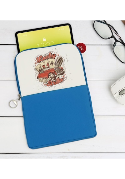 Bk Gift Lucky Strike Tasarımlı Taşınabilir Koruyucu Tablet Kılıfı
