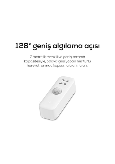 Hareket Sensörü Wifi Bağlantılı Telefona Bildirimli 128 Geniş Açı Akıllı Sensör X7501