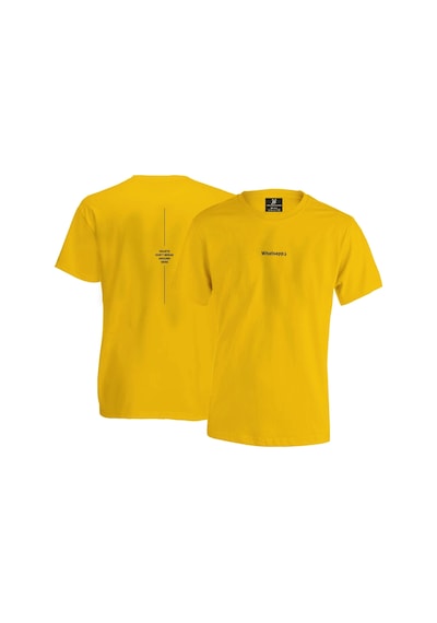 Whatsapp T-shirt - Sari Sarı