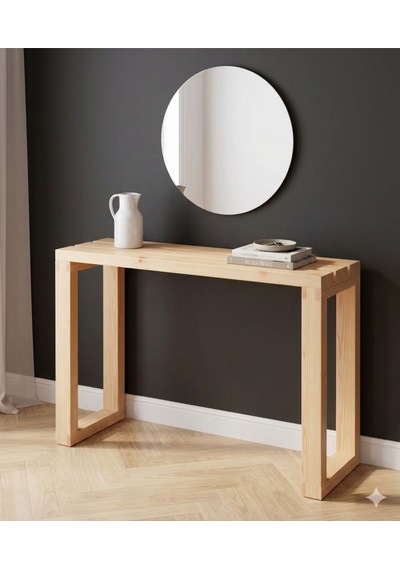 Naturel Ahşap Ladin Casual Dresuar