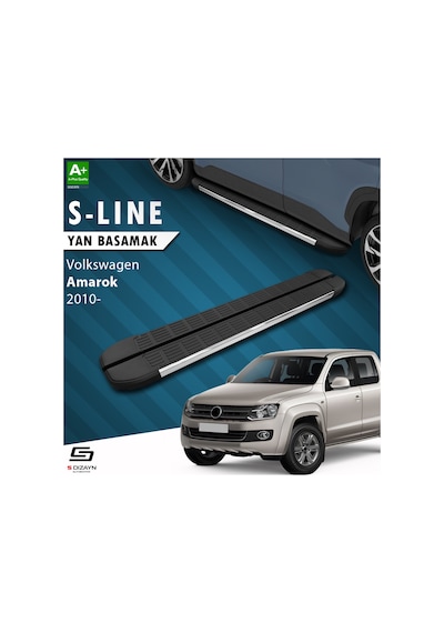 S-dizayn Vw Amarok S-line Krom Yan Basamak 203 Cm 2010 Üzeri