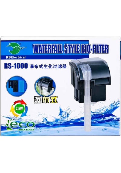 Rs 1000 Akvaryum Şelale Filtre 600 L/h 2,5 W