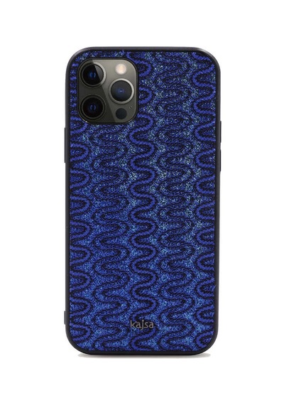 Kajsa Apple Uyumlu iPhone 12 Pro Max Kılıf Kajsa Glamorous Serisi Waterfall Pattern Kapak ZORE-219012