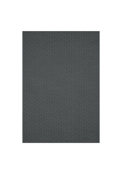 Gri 75x190 Cm K.pierre Cardin Logolu İpek Koton Jakar Şal Koyu Gri Koyu Gri