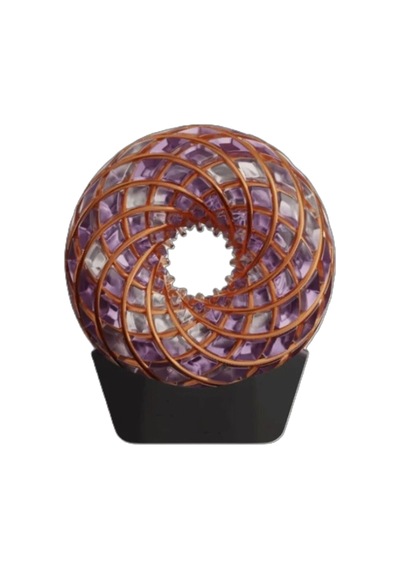 Z Torus Energy Ametis Taşı Ve Pemf Teknolojisi İle Bütünsel Şifa Deneyimi Mor