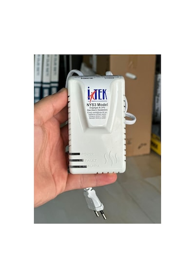 Gaz Alarm Cihazı Dedektörü Doğalgaz Ve Lpg Algılayıcı Gazmer Ve Tse Onaylı Yangın Tüpü
