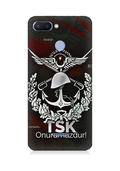Xiaomi Redmi 6 Uyumlu Tsk Onurumuzdur Desenli Silikon Kılıf