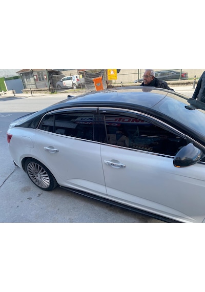 Renault Megane 4 Sedan Kromlu Cam Rüzgarlığı 4’Lü Niken