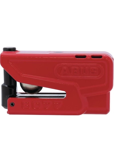 Abus 8077 (Yeni Nesil) 2.0 Granit Detecto X-plus Alarmlı Disk Kilidi Kırmızı