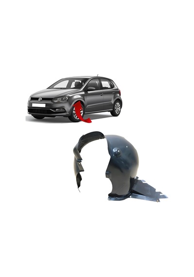 Vw Polo 2011-2014 Çamurluk Davlumbazı Sol 6r0809957f
