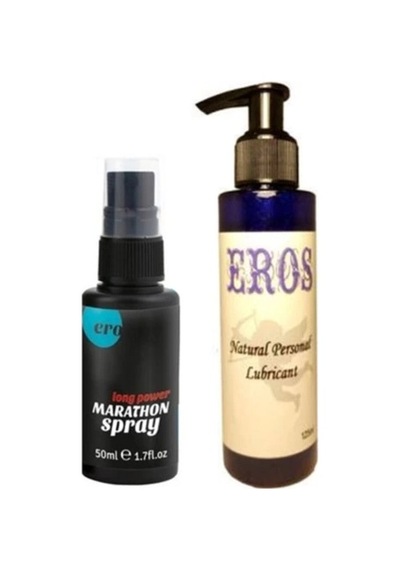 Eros Etkili Erkeklere Özel Sprey 50 Ml + Eros 125 Ml Lubricant Gel