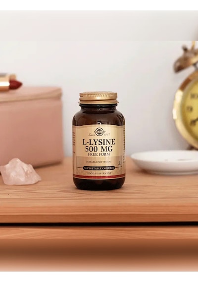 Solgar L-lysine 500 Mg L-lizin 500 Mg 50 Kapsül
