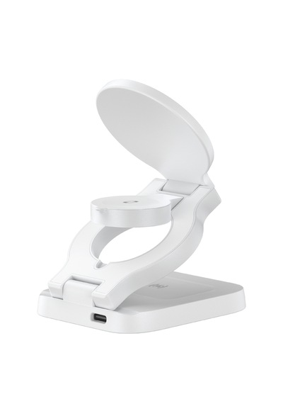 Havit W3038 Katlanabilir Kablosuz Şarj Cihazı 15w - Beyaz