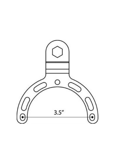 Ram Mount Evrensel Bilyeli 3.5 Depo Üstü Bağlantı Aparatı