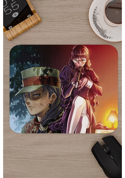 Black Lagoon Kaymaz Dikişli Kauçuk Oyuncu Mousepad V4 - 22x18 Gaming Mouse Pad Fare Altlığı