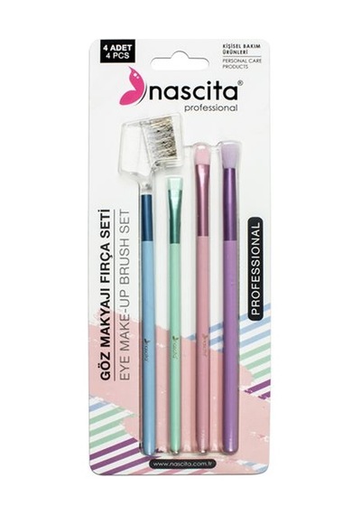 Nascıta 4'lü Göz Fırça Seti