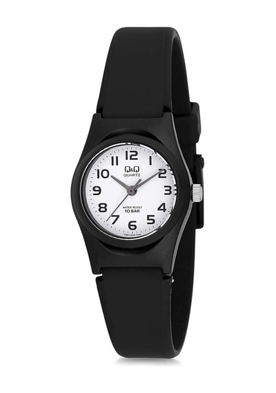 Q&q Vq87j004y Unisex Kol Saati Altın - Siyah