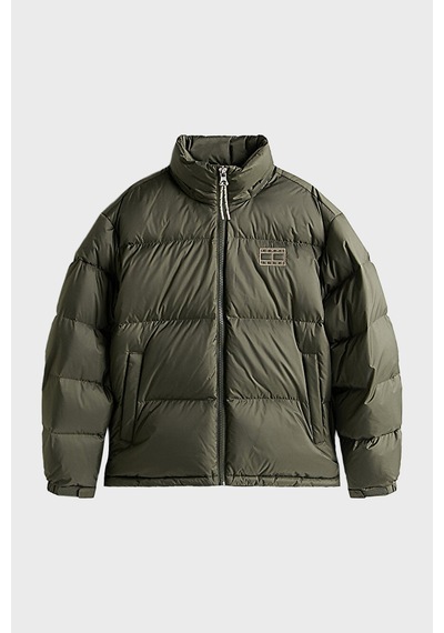 Tommy Jeans Erkek Mont Dm0dm22036 Mrh Koyu Yeşil Koyu Yeşil