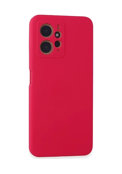 Xiaomi Redmi Note 12 4g Uyumlu Kılıf Nano İçi Kadife Silikon - Pembe