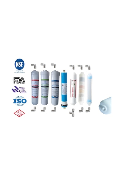 Aquafly 12" Inline 7 FİLTRE 12 AŞAMA ( 6in1 ve )Su Arıtma