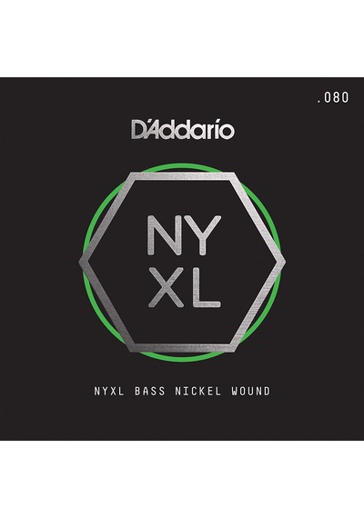 D'addario Nyxlb080 Nyxl Serisi Bas Gitar Tek Teli - .080 Profesy
