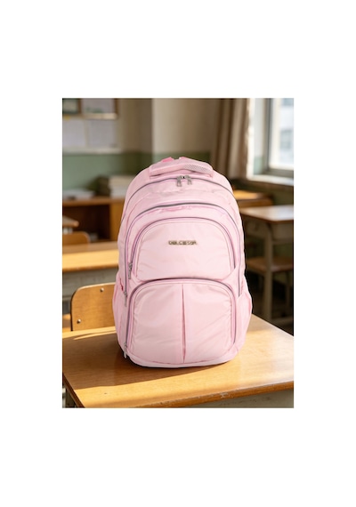 Çok Bölmeli Su Geçirmez Kumaş Kız Erkek Okul Ve Günlük Sırt Çantası - Laptop Uyumlu Seyahat Çantası Neon Pembe Neon Pembe Çok Bölmeli Su Geçirmez Kumaş Kız Erkek Okul Ve Günlük Sırt Çantası - Laptop Uyumlu Seyahat Çantası Neon Pembe Neon Pembe
