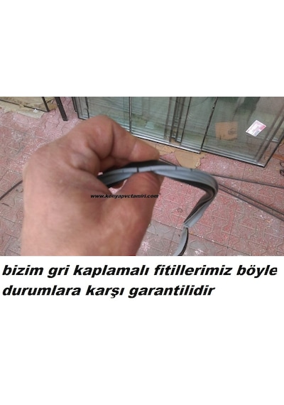 Fan 02 Beyaz Kaplama Pakpen Pvc Kapı Pencere Epdm Kauçuk Conta