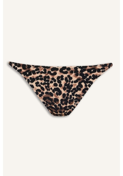 Defacto Regular Fıt Leopar Desenli Kırışık Dokulu Kumaş Bikini Alt G7038ax26smbk81 Siyah-bk81 Defacto Regular Fıt Leopar Desenli Kırışık Dokulu Kumaş Bikini Alt G7038ax26smbk81 Siyah-bk81
