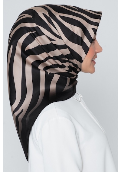Armine Özel Nostalji Serisi Twill İpek Eşarp Modelleri 8274D-02