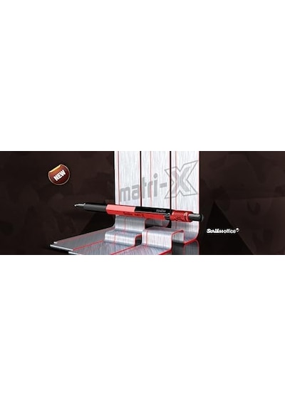Ofis Matri-x Versatil 0.5 Mm Kırmızı
