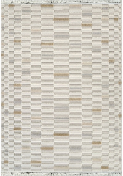 Kaşmir Halı 7/24 Luna Glow 160x230 CM Salon Mutfak Halısı Kilim