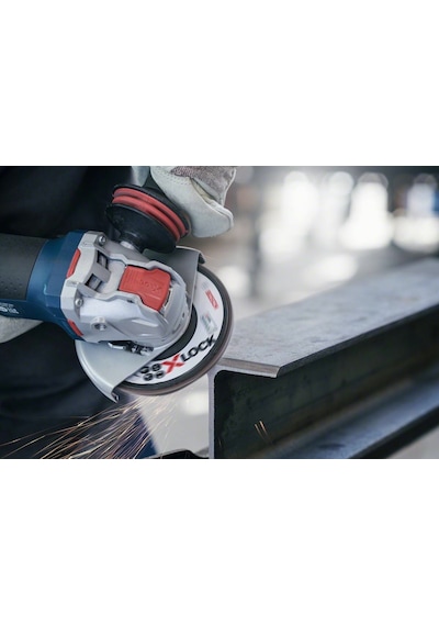Bosch X-Lock 125 mm 80 Kum Best Serisi Bombeli Fiber Tabanlı Metal Flap Zımpara Diski -2608619203