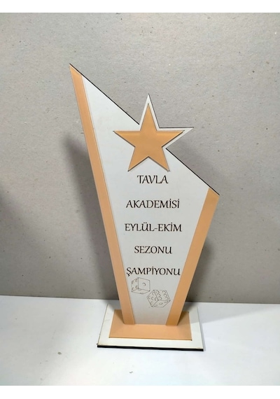 Mrchediyesepeti Turuva Tavla, Satranç,futbol, Voleybol, Basketbol Plaketi Altın - Beyaz