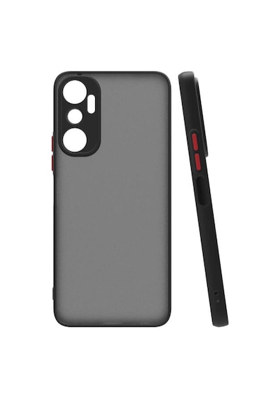 Zore İnfinix Hot 20 Kılıf Ogaa Hux Kapak - Siyah