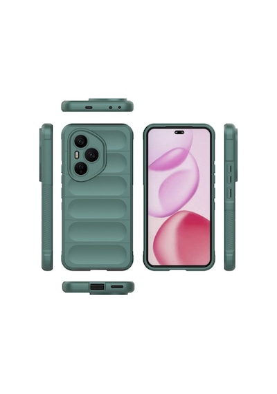 Adige Honor 400 Pro Kılıf Etnik Optimum Silikon Yeşil