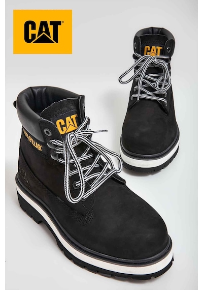 Caterpillar Bambi Black Nubuk Hakiki Deri Kadın Bot & Bootie Cat0111119501 001