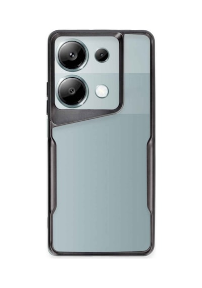 Note 13 Pro 5g Kılıf Boyi Silikon Kapak - Siyah