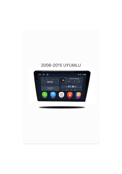 Snp Serisi Fiat Bravo Uyumlu 9 İnç Android Multimedya Sistemi 4-32 Gb Hafıza Kablosuz Carplay & Android Auto + Geri Görüş Kamerası  9"