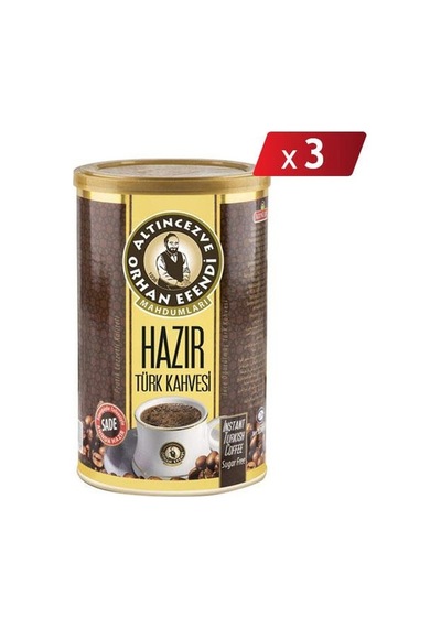 Altıncezve Orhan Efendi Hazır Türk Kahvesi Sade 3 x 500 G