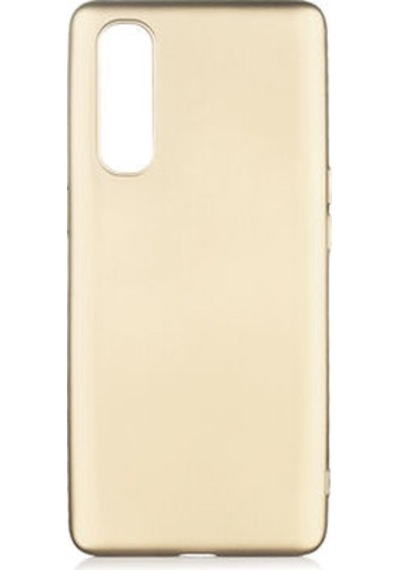 Oppo Reno 3 Pro 5g Kılıf Esnek Yapılı İnce Slim Silikon Kapak Ryc/premier Gold