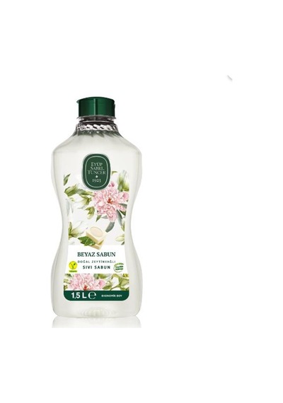 Eyüp Sabri Tuncer 1,5lt Beyaz Sabun Doğal Zeytin Yağlı Sıvı Sabun Pet Şişe
