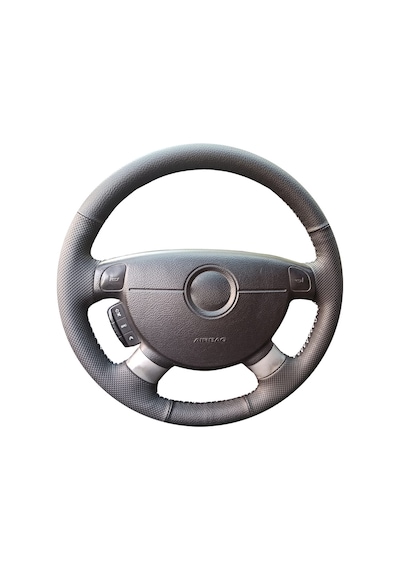 Detay deri direksiyon Chevrolet Kalos Tam Uyumlu Spor Deri Direksiyon Kılıfı